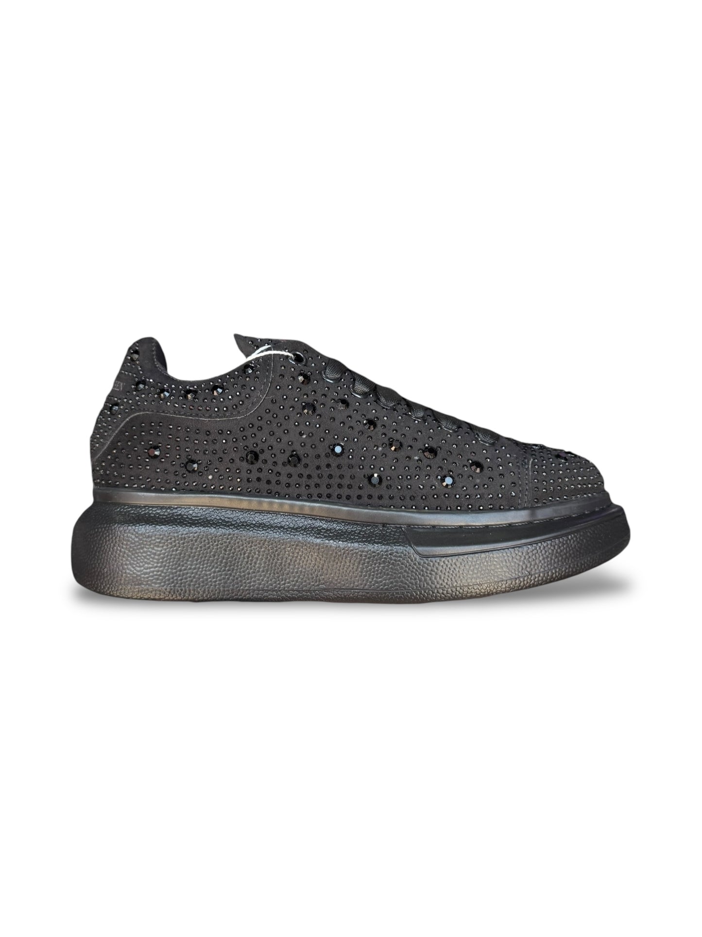 Alexander McQUEEN Full Swarovski Black 23-26