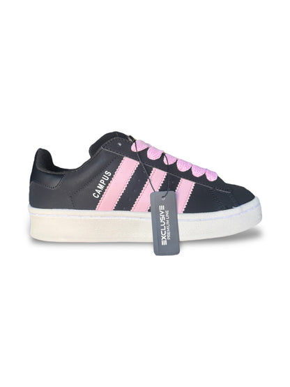 Adidas Campus 00s Negro Rosa 23-26