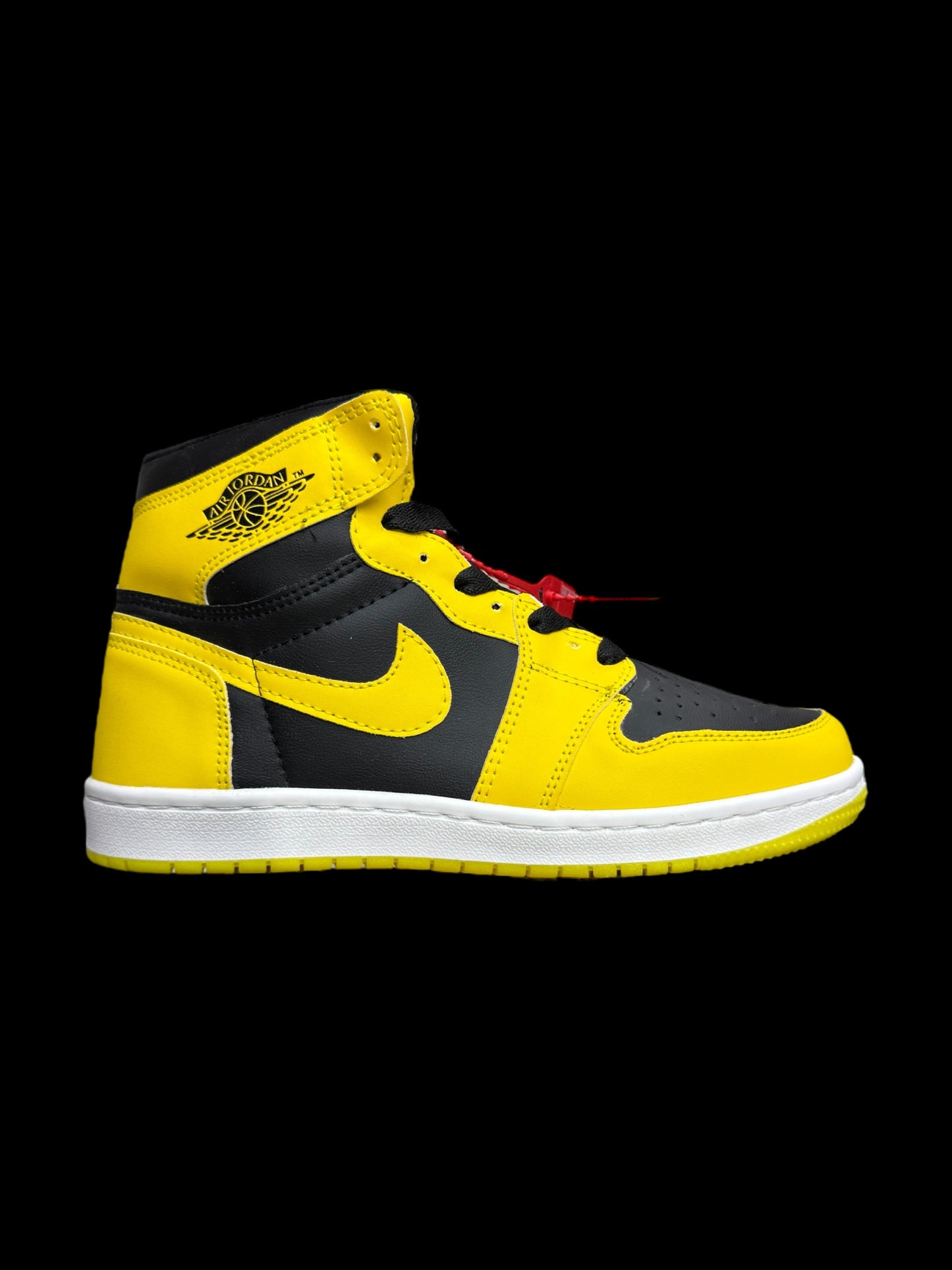 Retro 1 High Amarillo Negro 25-28