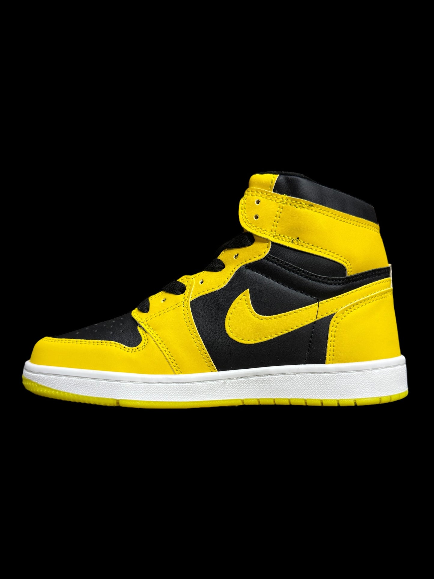 Retro 1 High Amarillo Negro 25-28