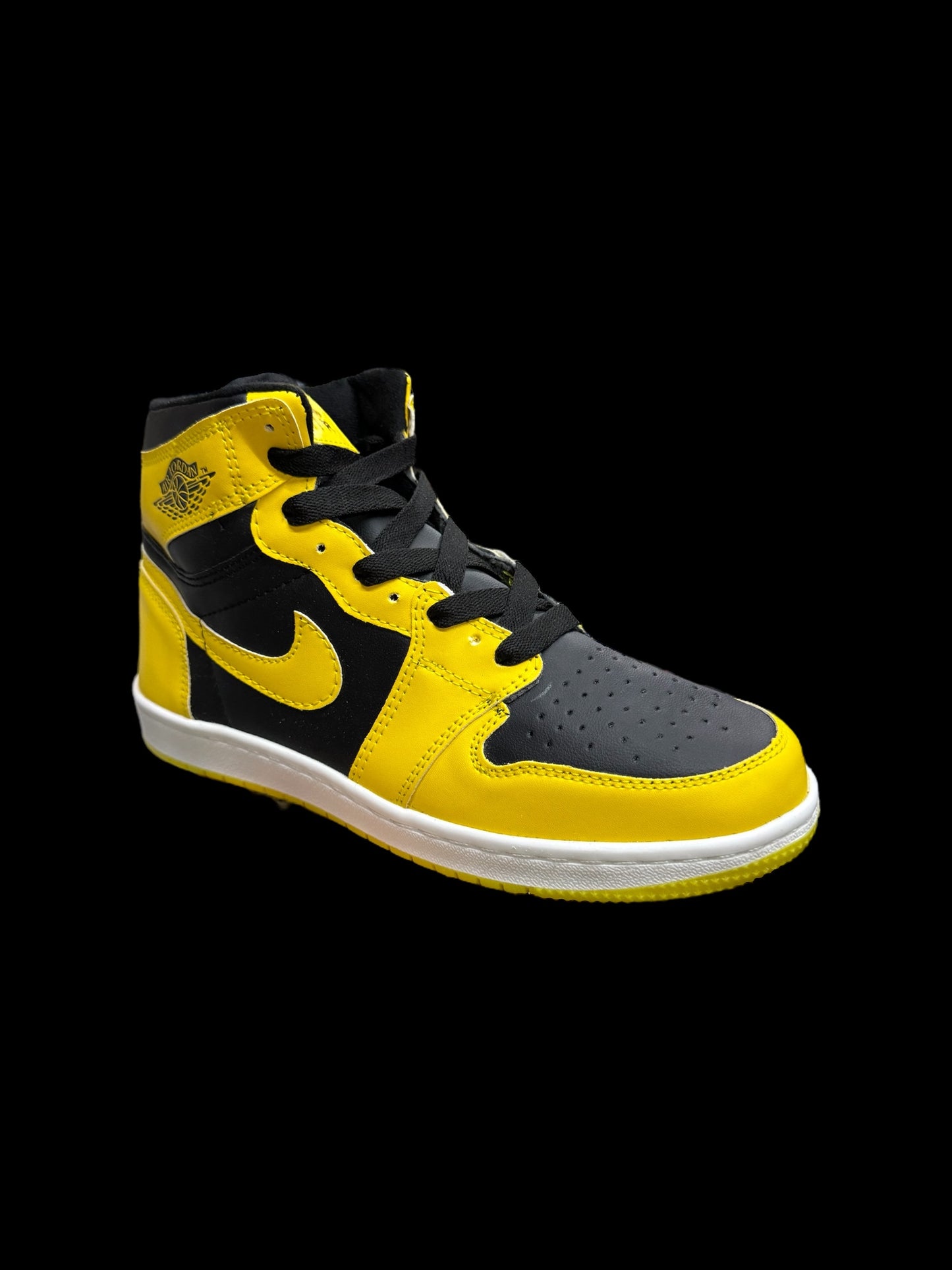 Retro 1 High Amarillo Negro 25-28