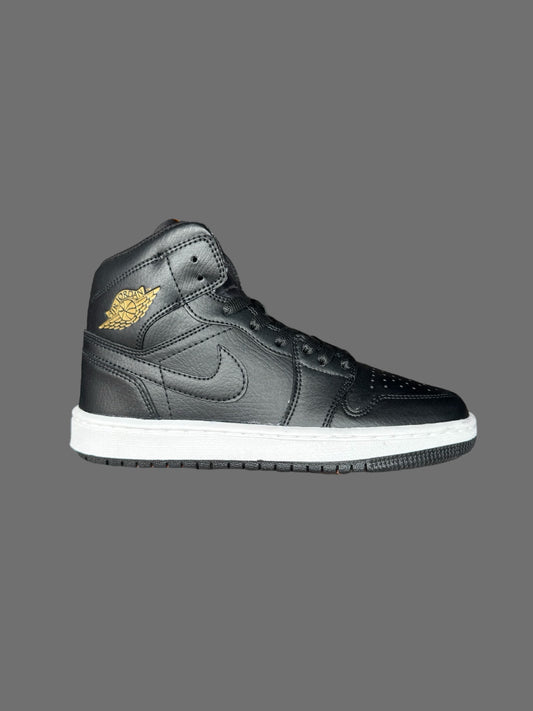 Jordan 1 High Negro Oro 22-25